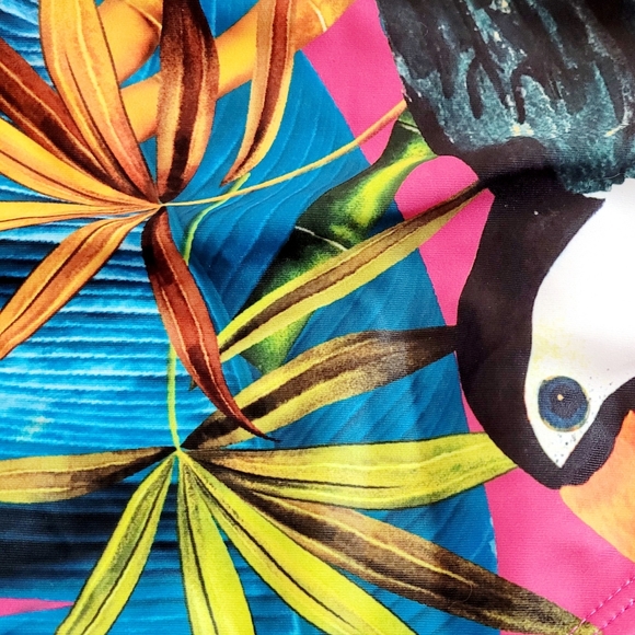 NWOT Tropical one-piece - Picture 4 of 9